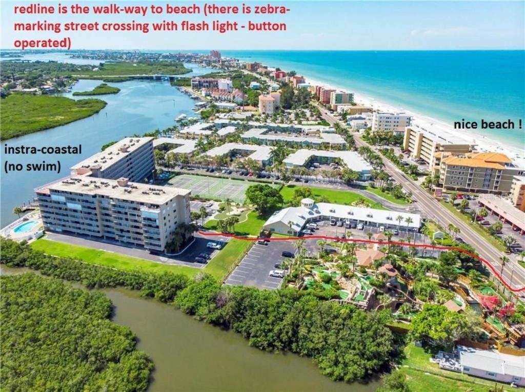 Bayshore Yatch Tennis Condo 2Br 3 Beds, Walking Distance To Beautiful Quite Beach Clearwater Beach Kültér fotó